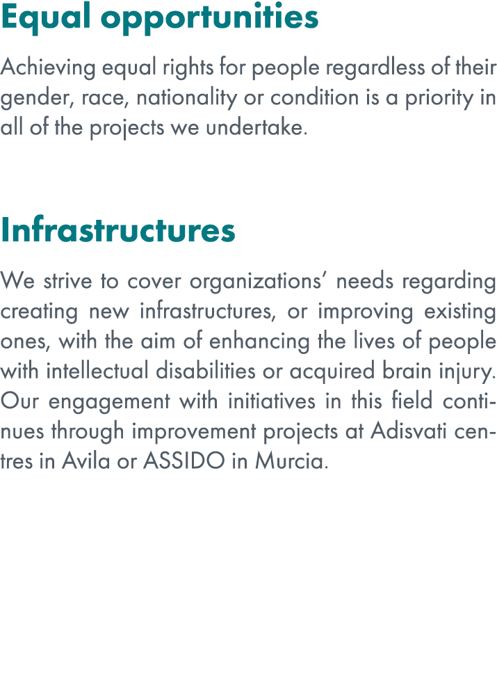 Equal opportunities Achieving equal rights for people regardless of their gender, race, nationality or condition is a...