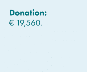 Donation: € 19,560. 