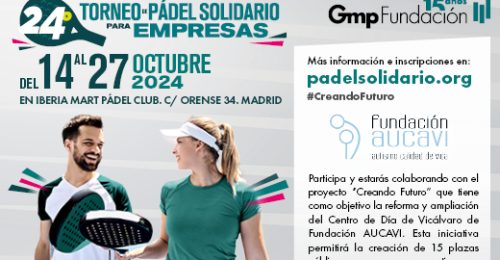 El 24º Torneo de Pádel Solidario abre el plazo para la inscripción de empresas