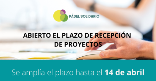 Abierta la convocatoria de recepción de proyectos para el 23º Torneo de Pádel Solidario para Empresas